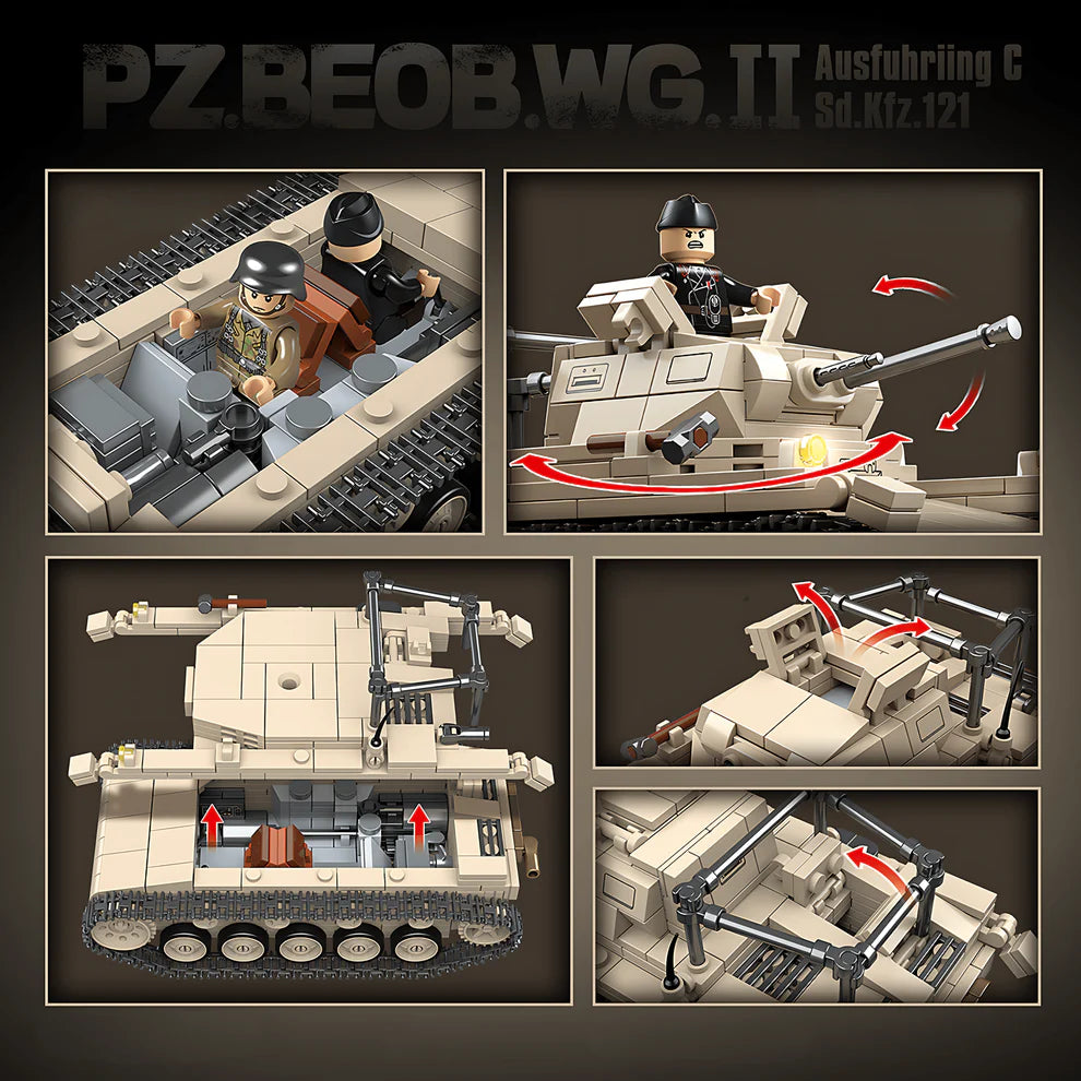 Panzer II | 658 PCS