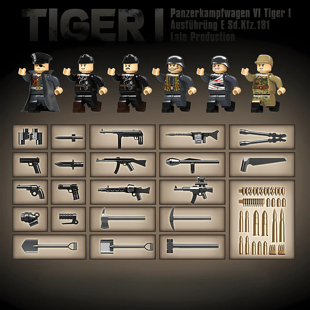 Tiger Type-1 | 1361PCS