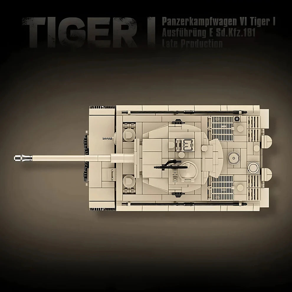 Tiger Type-1 | 1361PCS